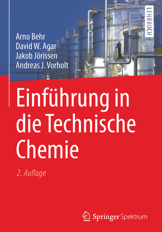 Titelblatt des Buches "Einführung in die Technische Chemie"