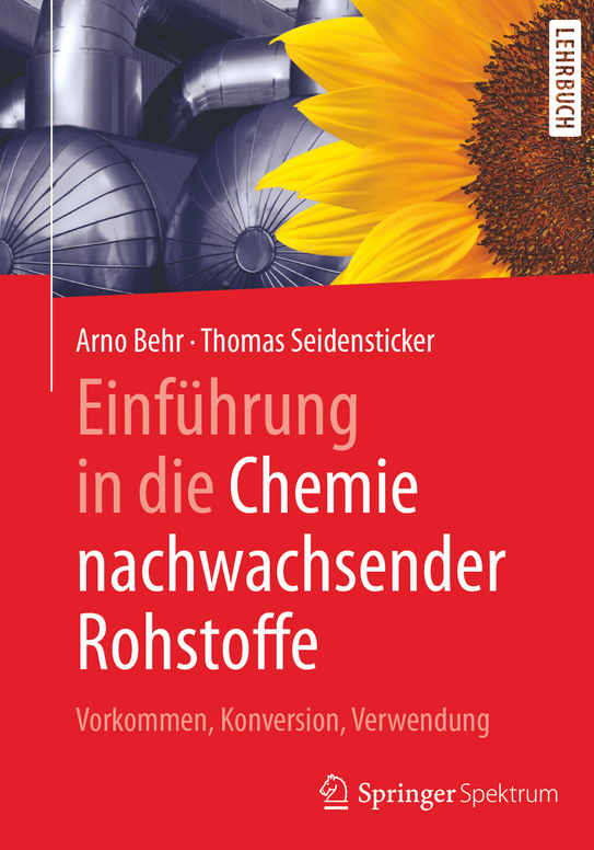 Titelblatt des Buches "Einführung in die Chemie nachwachsender Rohstoffe"