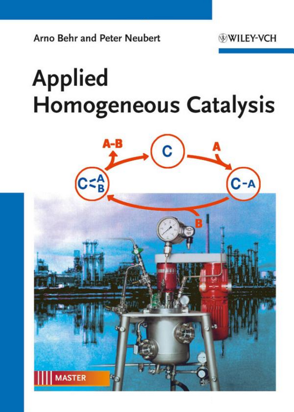 Titelblatt des Buches "Applied Homogenous Catalysis"